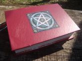 Livro das Sombras Pentagrama Vermelho